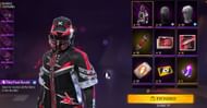 Exchange section of Free Fire Fiery Ring Luck Royale (Image via Garena)